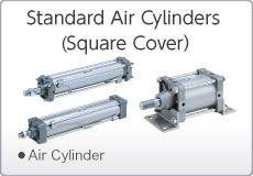 Standard Air Cylinders (Square Cover）