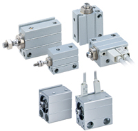 Long Stroke SMC CDU20-80D Free Mount Cylinder