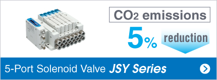 5-Port Solenoid Valve JSY Series