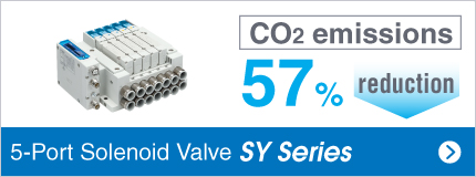 5-Port Solenoid Valve SY Series