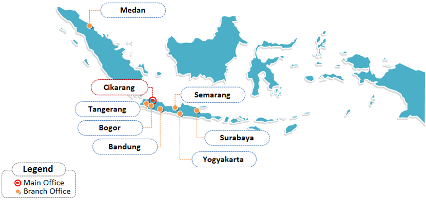 Branches Map Overview