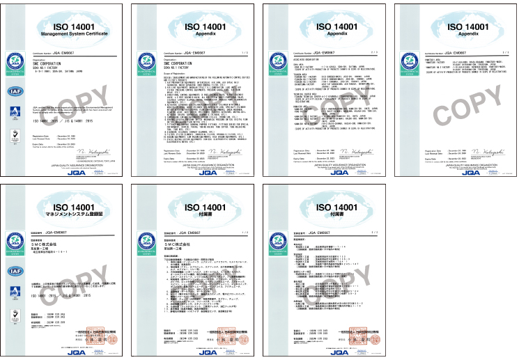 Environmental Management System・ISO14001