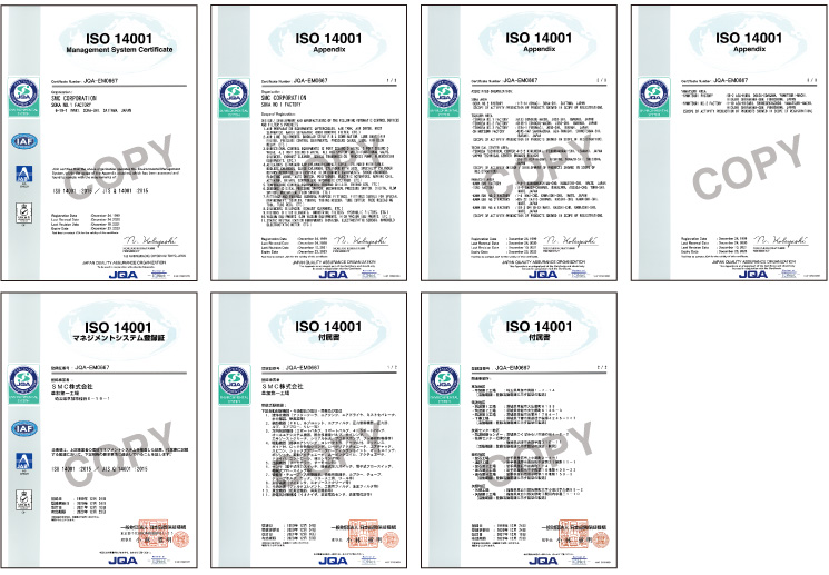 Environmental Management System・ISO14001