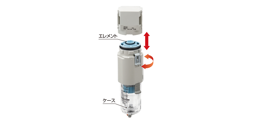 激安超安値 ＳＭＣ メインラインフィルタ 〔品番:AFF22C-10B-HJ〕 8635837 送料別途見積り,法人 事業所限定,取寄 