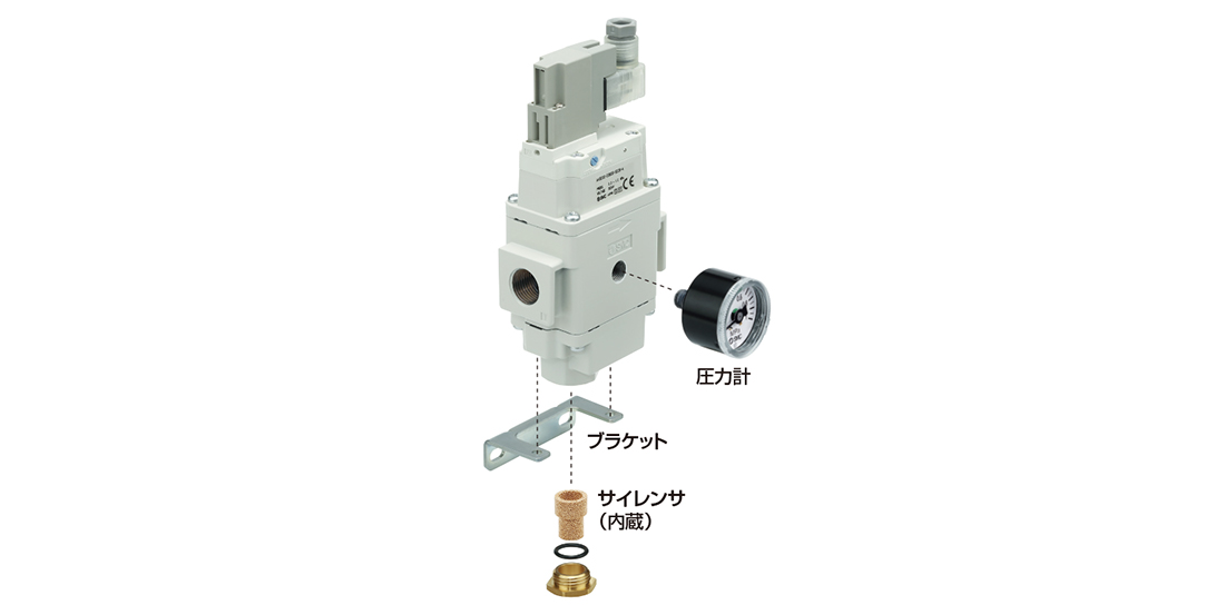 新製品情報：ソフトスタートアップバルブ AV□2000-A・3000-A・4000-A