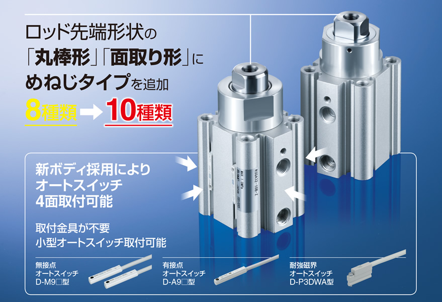 CKD スーパーマイクロシリンダ SCM-LB-63B-250-T3V-H-ZI：GAOS 店+rubic.us