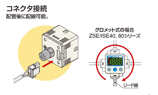 新製品情報：3画面高精度デジタル圧力スイッチ ZSE20 （F）/ISE20 Series ｜SMC 株式会社