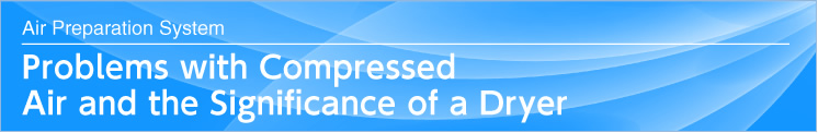 Problems with Compressed Air and the Significance of a Dryer