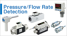 Pressure/Flow Rate Detection