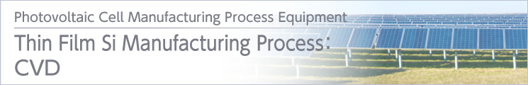 Thin Film Si Manufacturing Process:CVD
