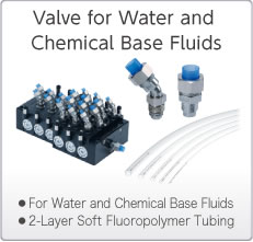 Valves for Water and Chemical Base Fluids