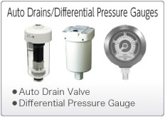 Auto Drains/Differential Pressure Gauges