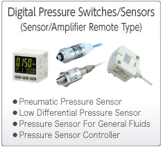 Electronic Pressure Switches/Sensors (Remote Type)