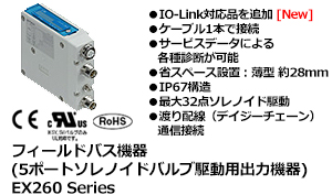 フィールドバス機器 EX260 Series