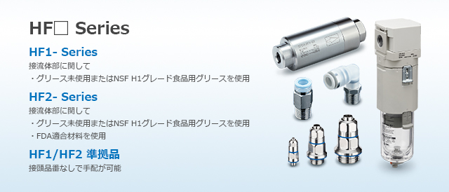 食品業界向機器 HF Series