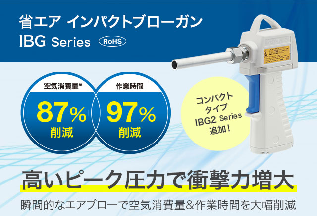 省エア インパクトブローガンIBG Series