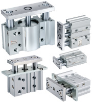 Compact Guide MGP Compact Guide Air Cylinder Slide Fevas SMC Type MGPM12-40 12mm bore 40mm Stroke Pneumatic Guided Cylinder Compact Guide MGP Compact Guide Air Cylinder Slide Fevas SMC Type MGPM12-40 12mm bore 40mm Stroke Pneumatic Guided Cylinder